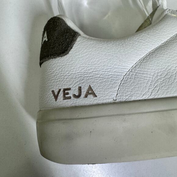 VEJA Sneaker Tennis Shoes 8 Esplar All Leather Lace Up Gray Eco Friendly Sporty - Picture 6 of 9